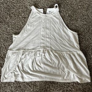 Old Navy White Halter Top XXL